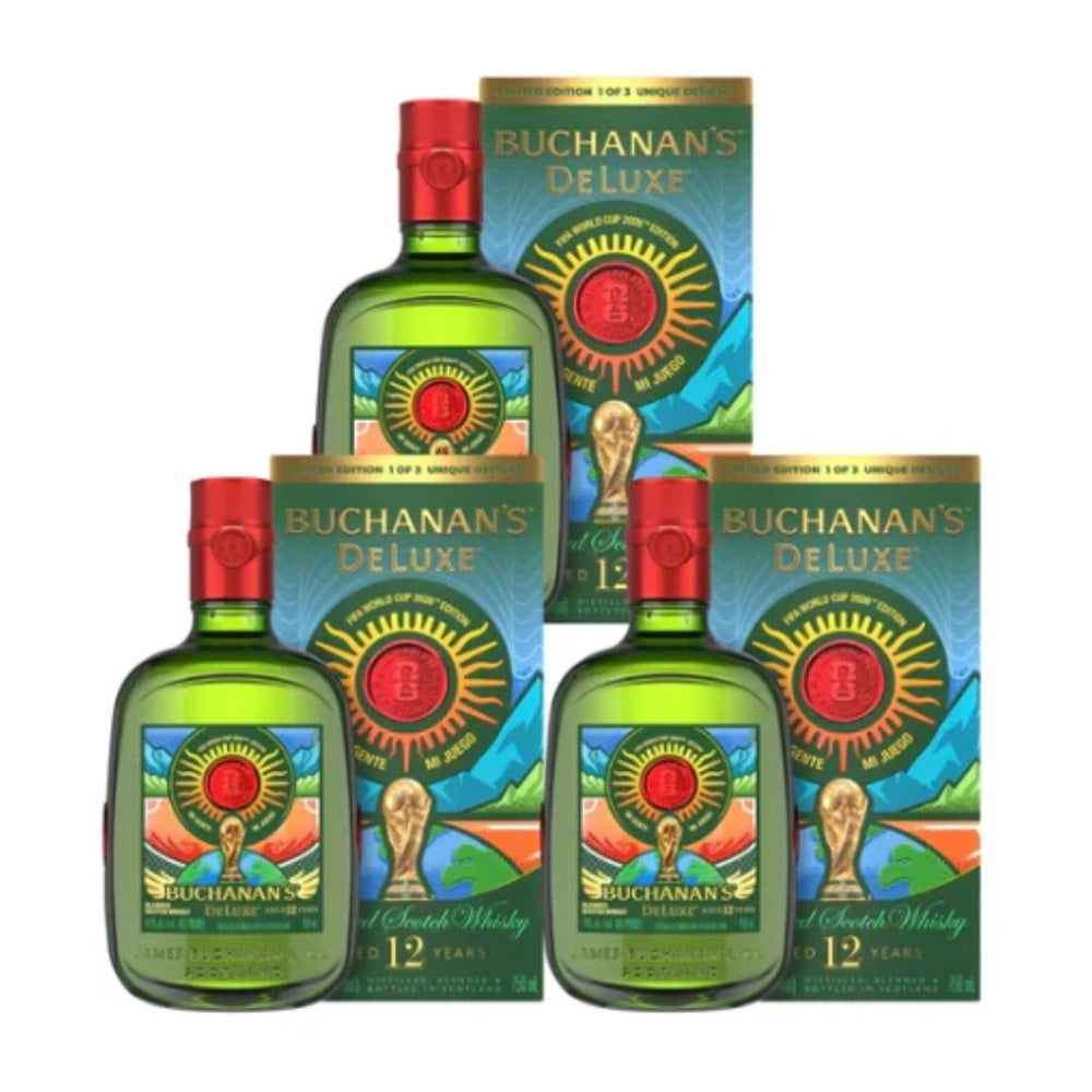 Buchanan's Deluxe Fifa World Cup Scotch 3 Pack (750Ml) - $109.99