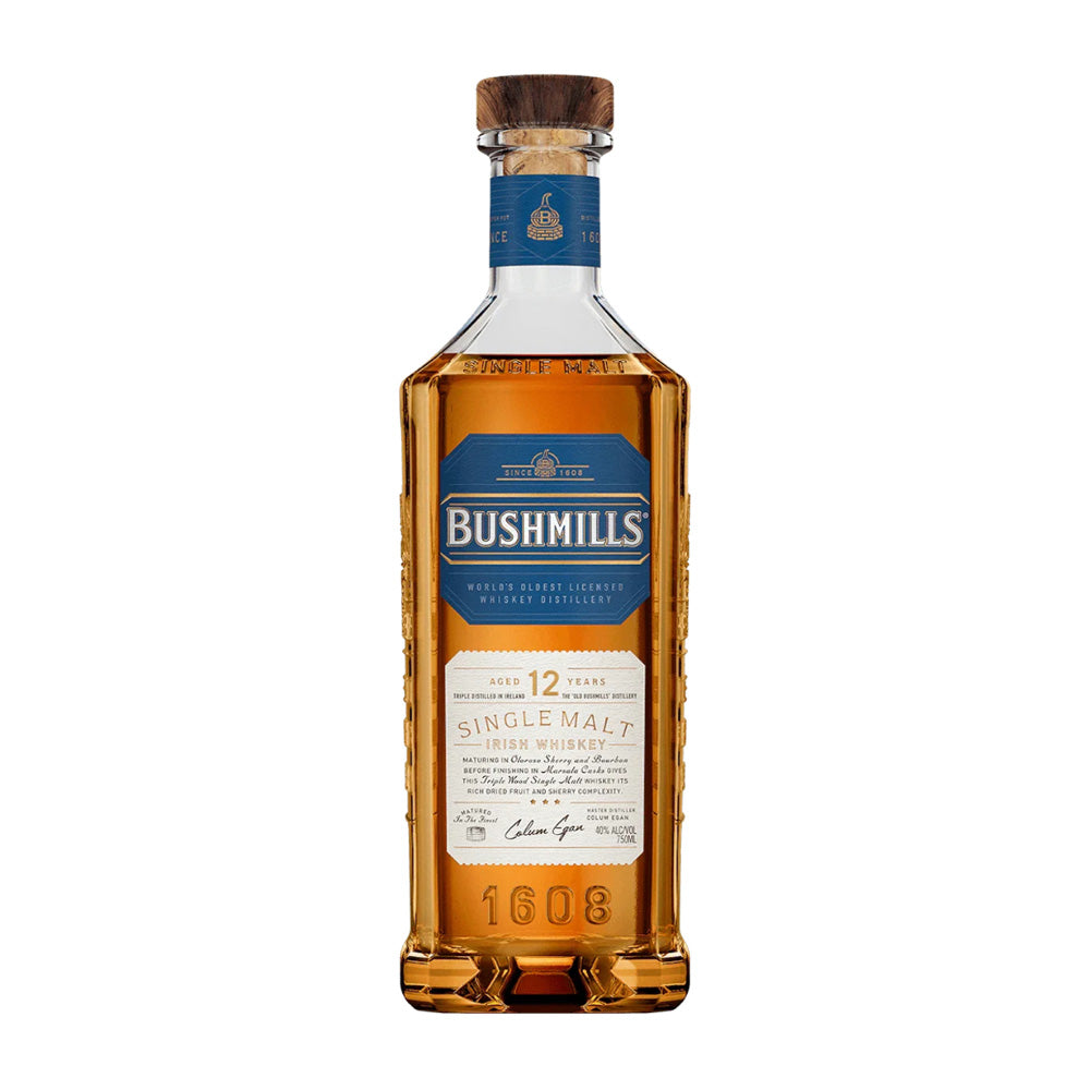 Bushmills 12 Year Irish Whiskey 750ml