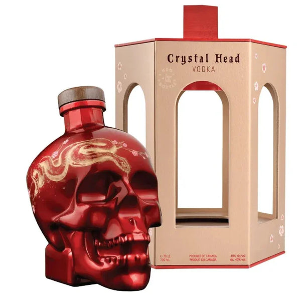 Crystal Head Vodka 2025 Lunar New Year Edition. Year Of The Snake (700Ml)