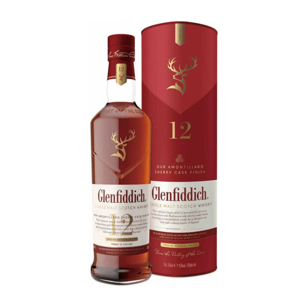 Glenfiddich 12 Year Sherry Cask | Classic Aged Whiskey