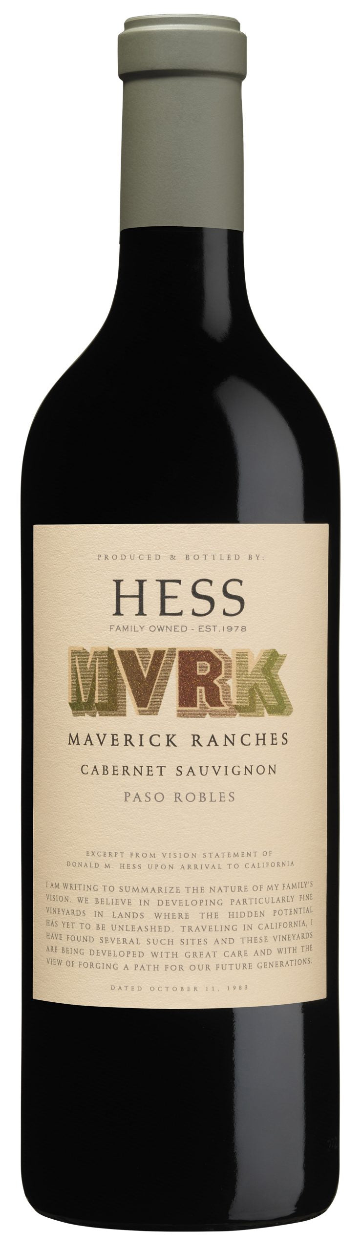 Hess Mvrk Ranches Cabernet Sauvignon (750Ml) - $34.99 - $125