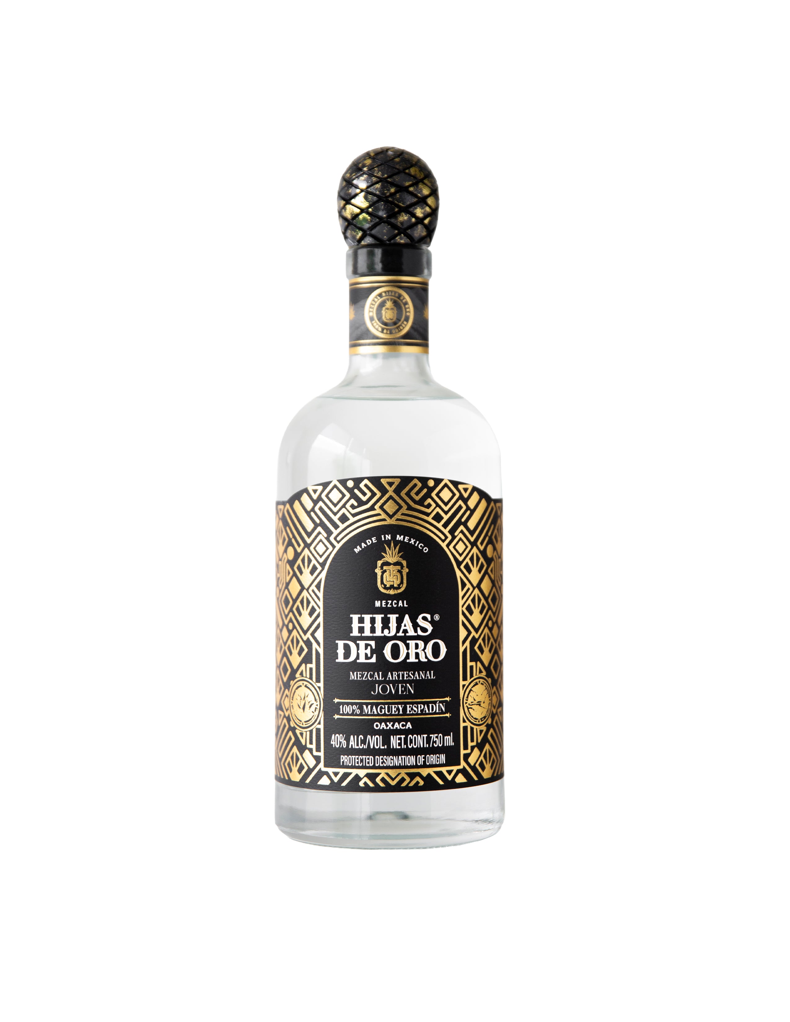 mezcal 100 agave Hijas de Oro