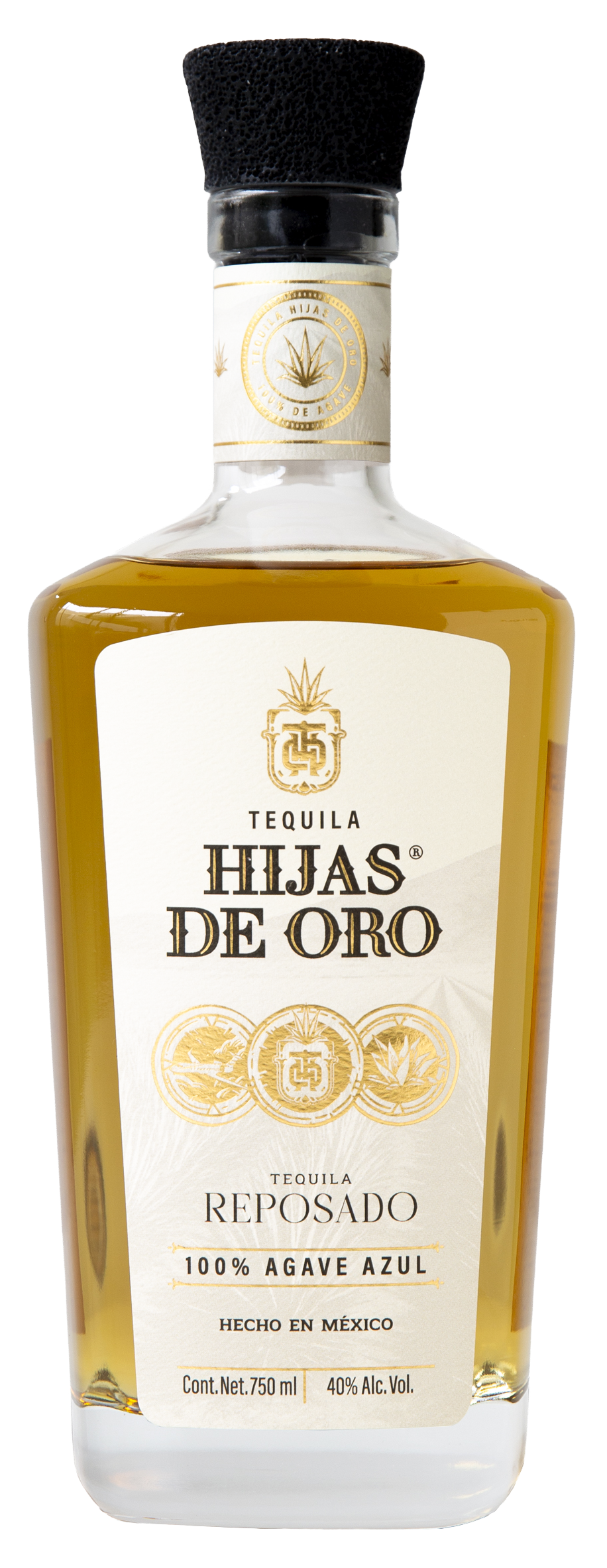 tequila gold 100 agave Hijas de Oro