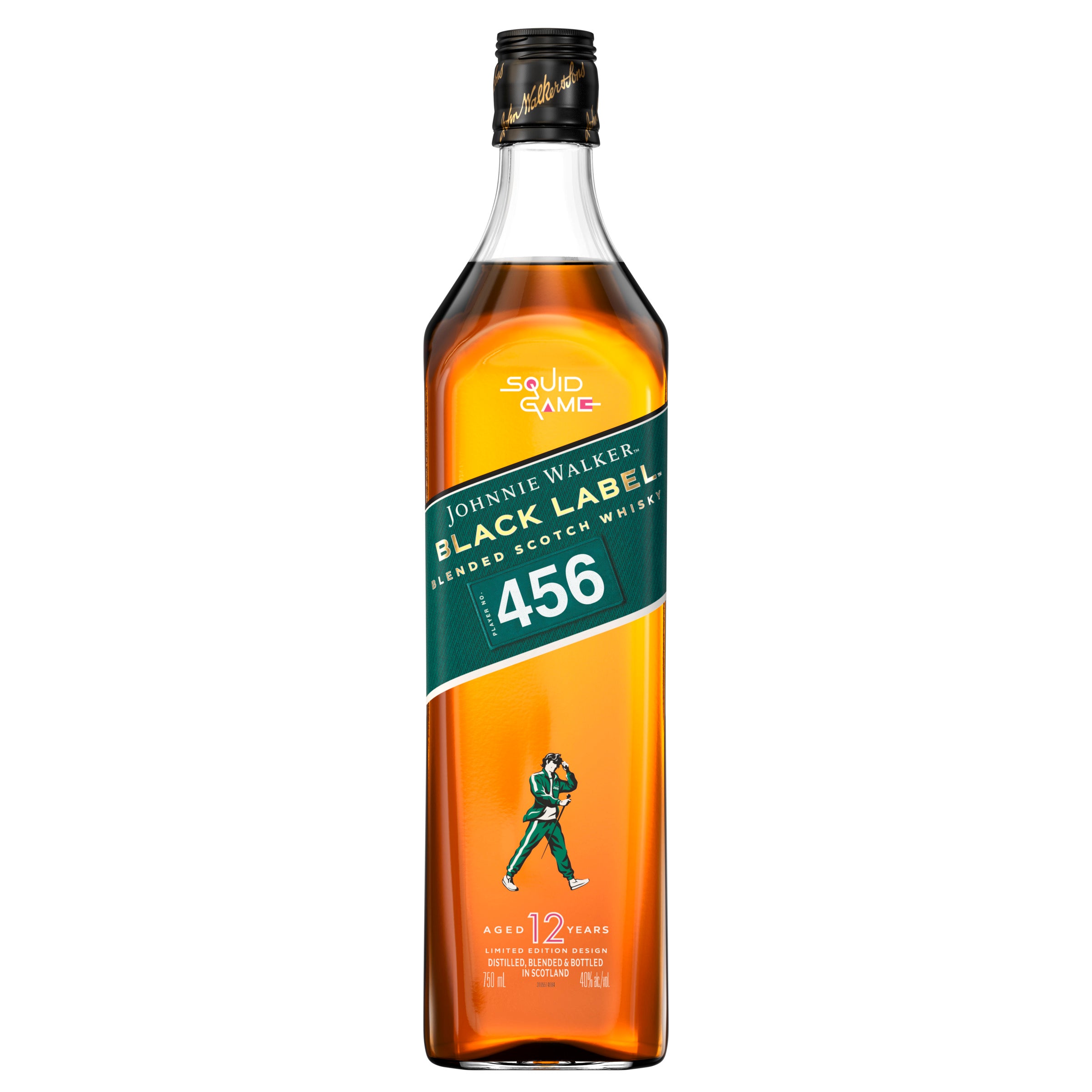 Johnnie Walker Black Label Squid Game Edition (750Ml) - $29.99