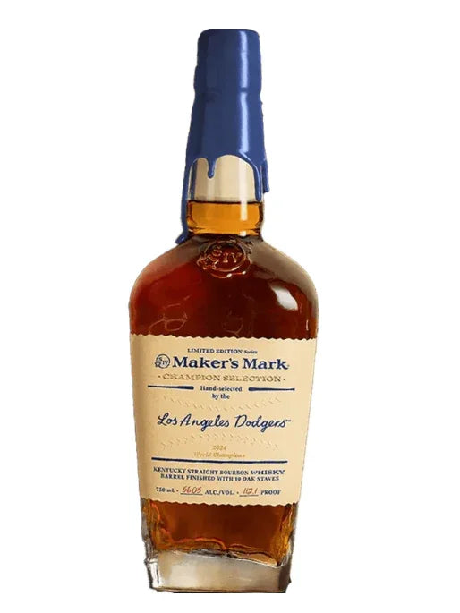 Maker's Mark ドジャース優勝限定750mlウイスキー　日本未発売！！ メーカーズマーク\ドジャース優勝/限定ウイスキー 日本未発売 - メルカリ