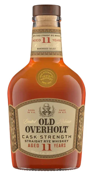 Old Overholt 11 Year Cask Strength Straight Rye Whiskey (750Ml)