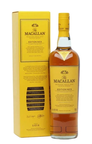 The Macallan Edition No 3 (750Ml) - $299.99 - $125 Free Shipping