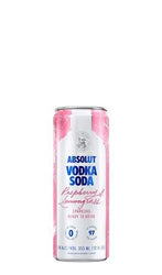 Absolut Vodka Soda Raspberry & Lemongrass (4 Pack)