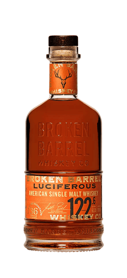 Broken Barrel Luciferous American Single Malt Whiskey (750ml)