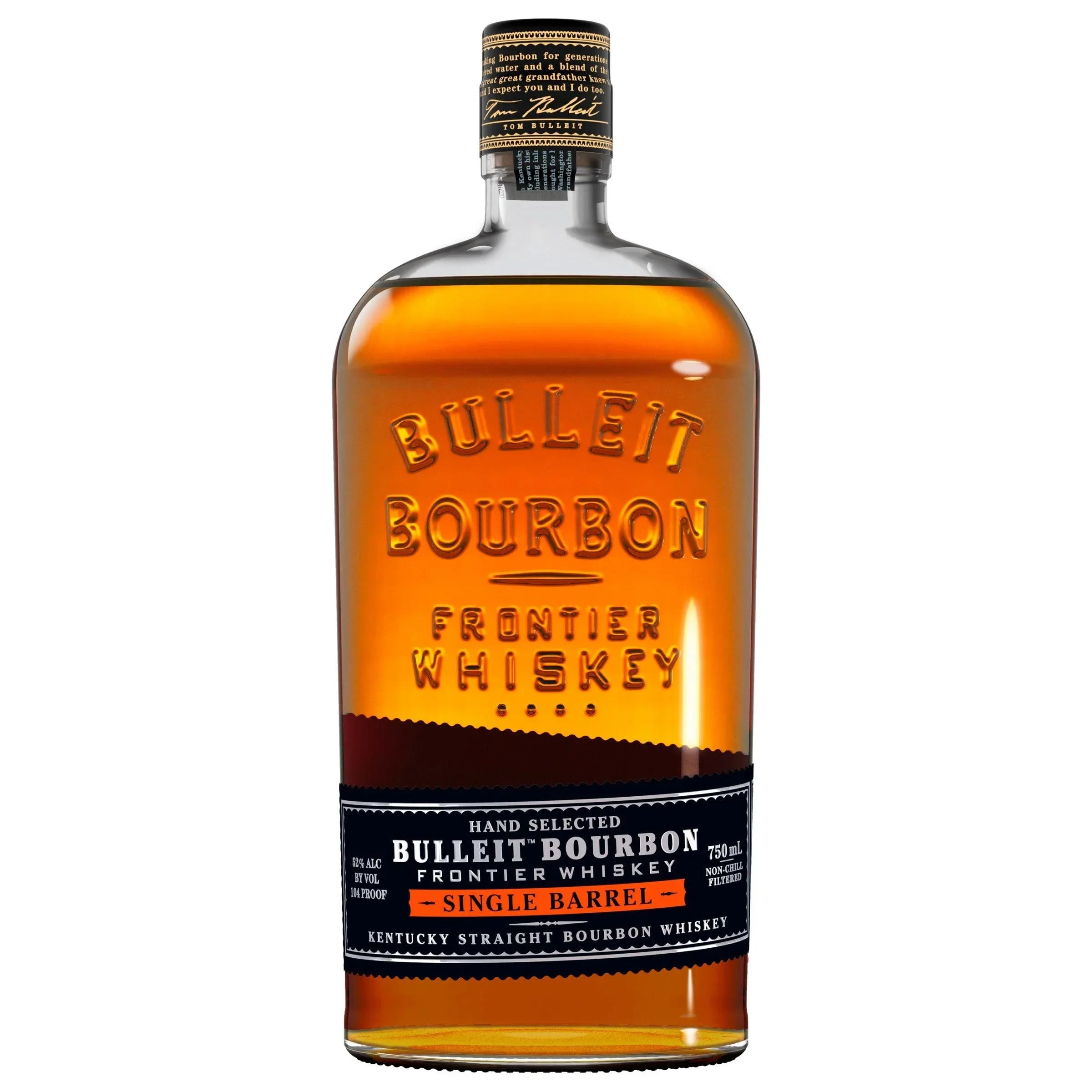 Bulleit Single Barrel Bourbon (750ml) | Taste Flavour with Every Sip