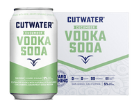 Cutwater Cucumber Vodka Soda Canned Cocktails (4 Pck)