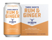 Cutwater Rum And Ginger Canned Cocktails (4 Pk)
