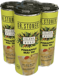 Dr. Stoner's : Island Bush Herb Rum Pineapple Mai Tai (4x12 Oz)