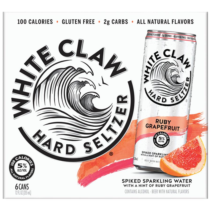 Grapefruit White Claw Hard Seltzer (6 Pack) 16.99 125 Free