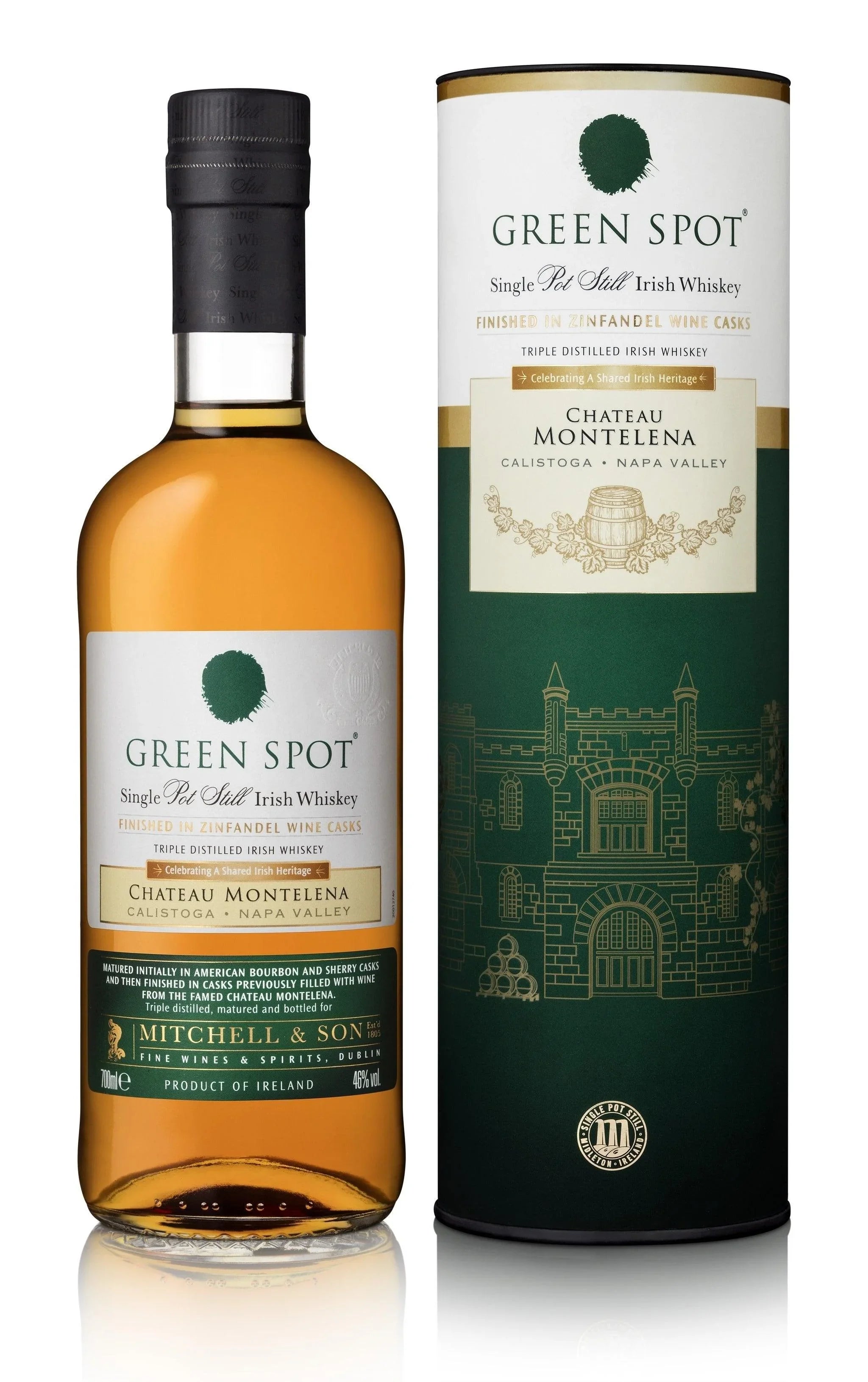 GREEN SPOT CHATEAU MONTELENAアイリッシュ Green Spot Chateau Montelena: Unique Irish Whiskey