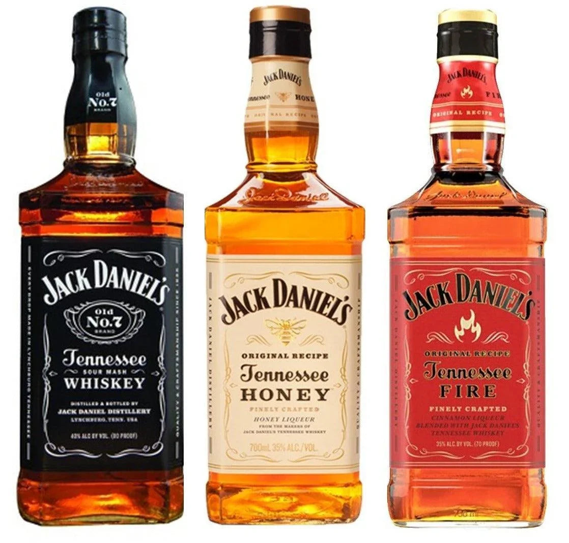 Jack Daniel's Whiskey Collection (3 Bottles) $125 Free