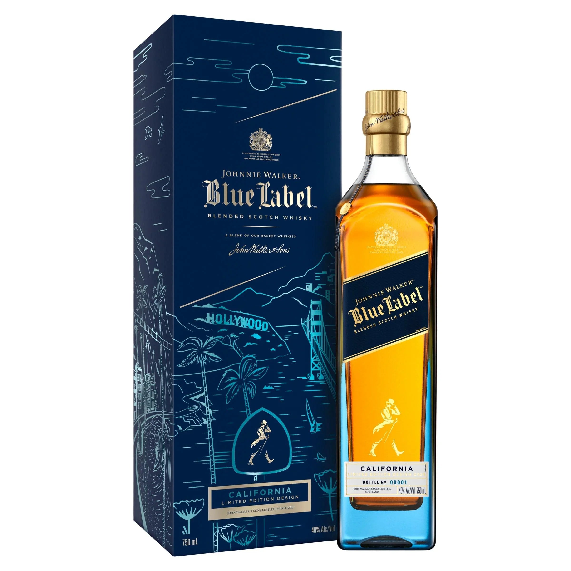 ア*ス様 美品 未開封 750ml Johnnie Walker Blue La ア*ス様 美品 未開封 750ml Johnnie Walker Blue La ア*ス