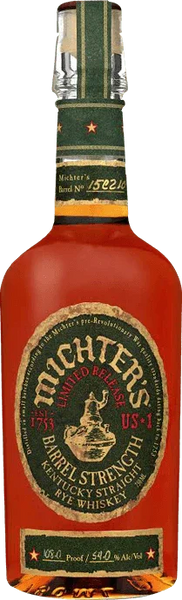 Michter's US 1 Barrel Strength Rye (750Ml)