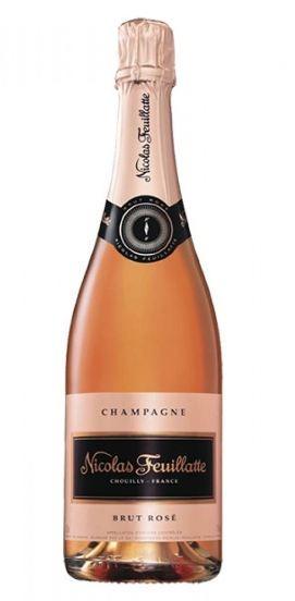 (750 ml) Free Nicolas Brut - Rose Feuillatte - Champagne Shipping $39.49 $125