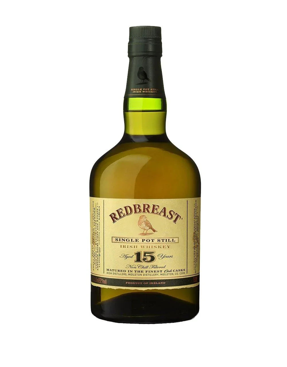 Redbreast 15 Year Irish Whiskey - Premium Spirits