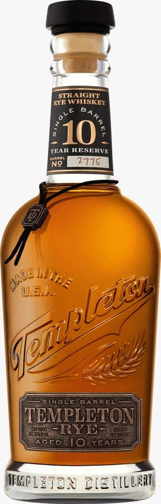 Templeton Rye 10 Year: Bold, Rich, and Masterfully Crafted