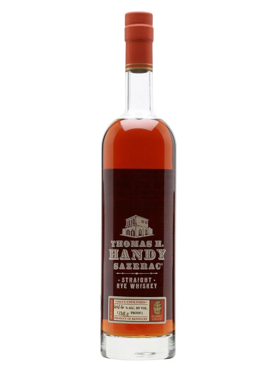 Thomas H. Handy Sazerac Uncut & Unfiltered Rye Whiskey – Bold and