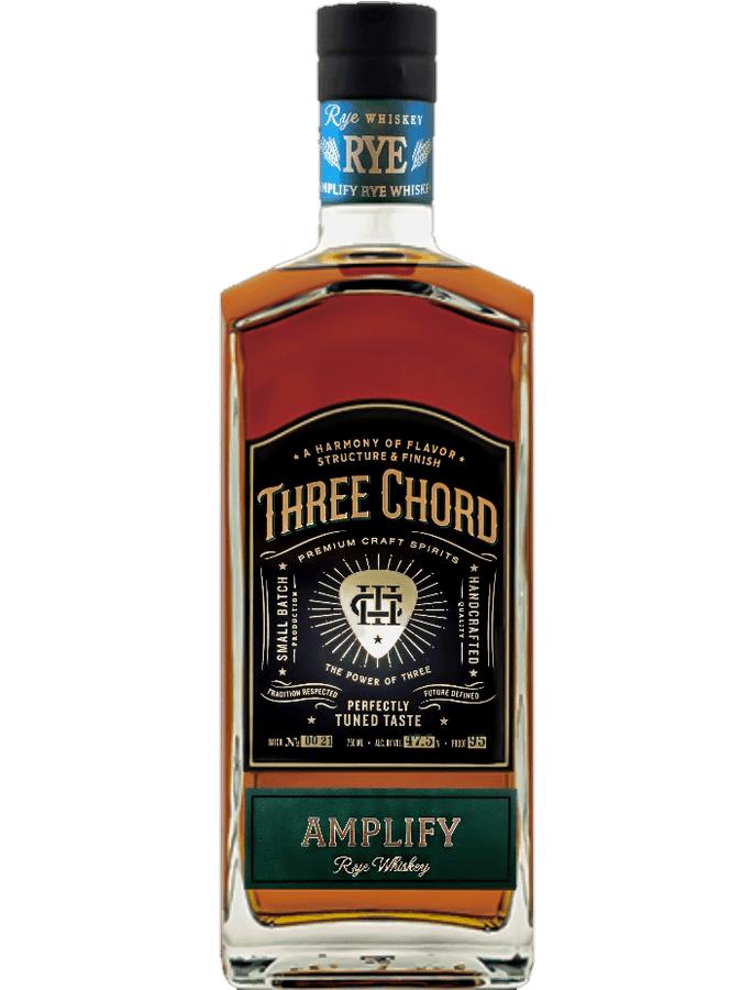 Three Chord Amplify Rye Whiskey (750ml)