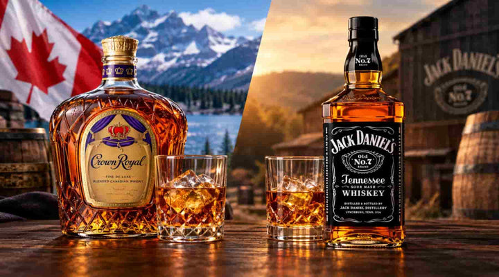 Crown Royal vs Jack Daniel’s: Canadian Whisky vs Tennessee Whiskey Compared