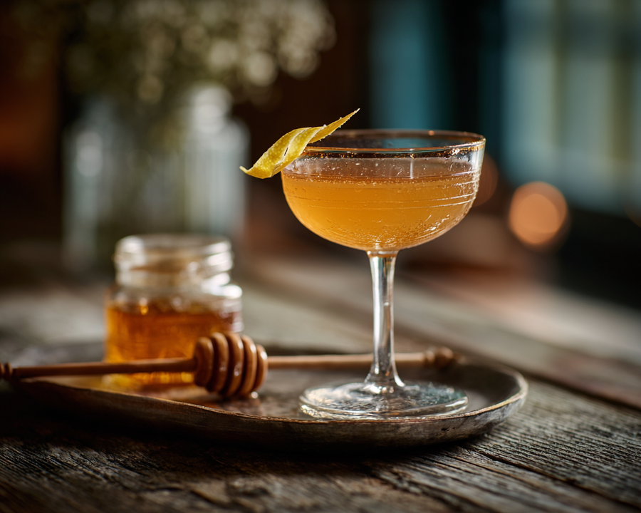 Honeyed Whiskey Whisper: Honey Whiskey Cocktail