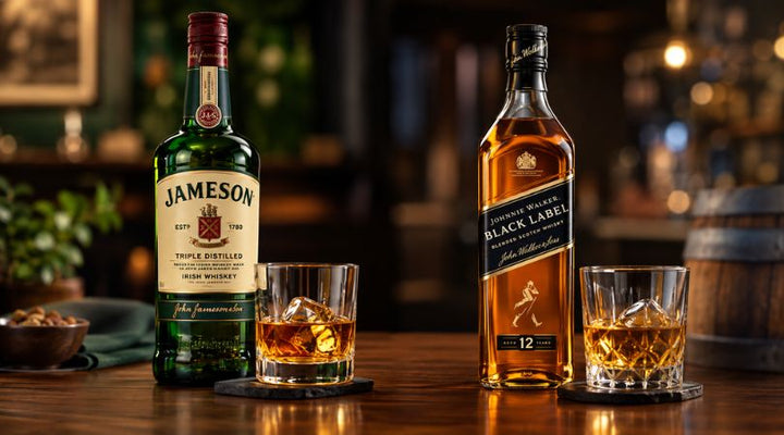 Jameson vs Johnnie Walker: Irish Whiskey vs Scotch — Which Is Smoother?