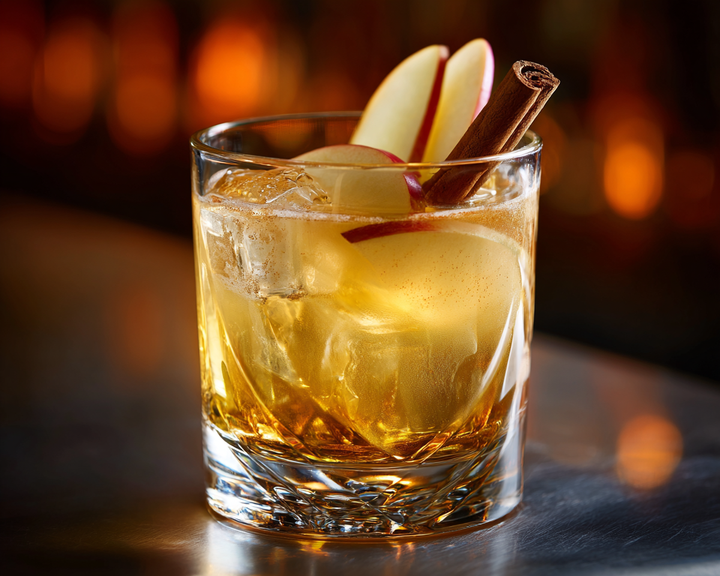 Smokin' Maple Apple Sour: Maple Whiskey Sour