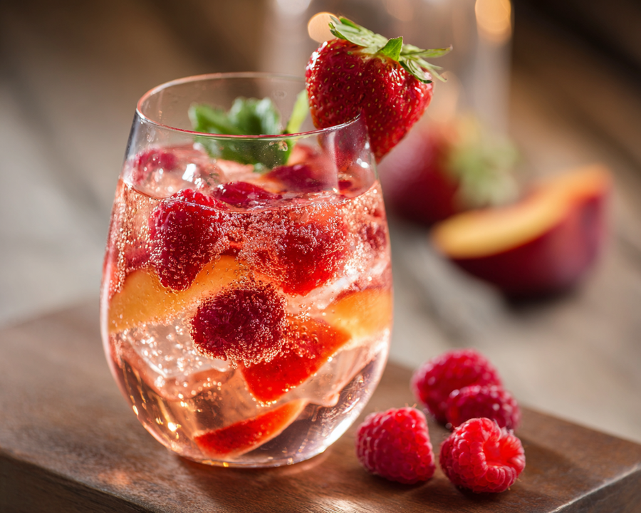 Sparkling Rosé Sangria: Easy Pink Wine Recipe
