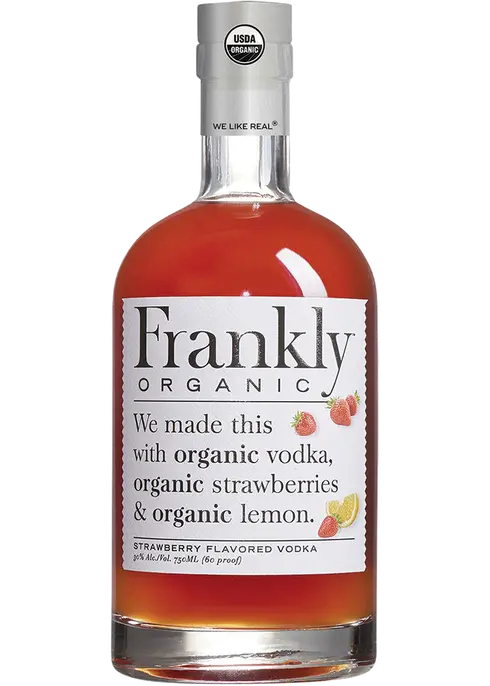 Frankly Strawberry Organic Vodka (750ml)