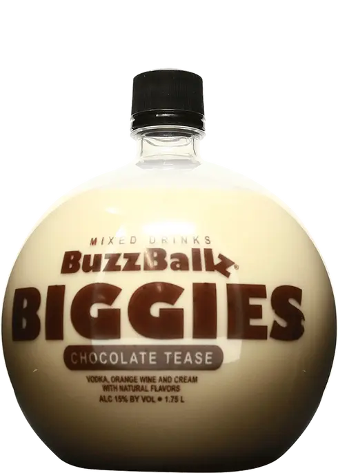 Buzzballz Biggies Chocolate Tease - 1.75L