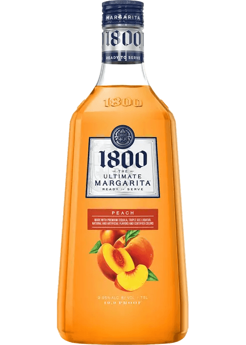 1800 Peach Ultimate Margarita  -  1.75L