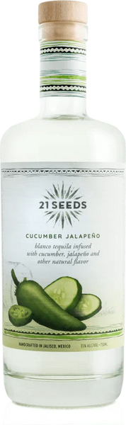 21 Seeds Cucumber Jalapeno Tequila (750Ml)