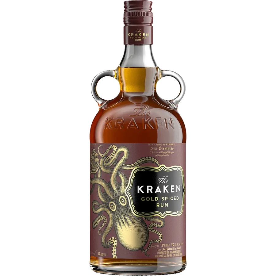 The Kraken Gold Spiced Rum (750ml)