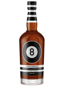 8 Ball Premium Chocolate Flavored Whiskey (750Ml)
