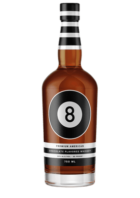 8 Ball Premium Chocolate Flavored Whiskey (750Ml)