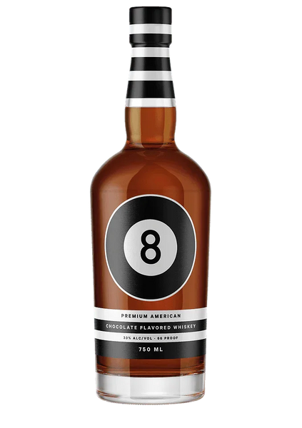 8 Ball Premium Chocolate Flavored Whiskey (750Ml)