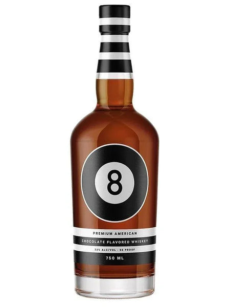 8 Ball Premium Chocolate Flavored Whiskey (750Ml)
