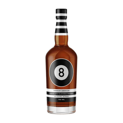 8 Ball Premium Chocolate Flavored Whiskey (750Ml)