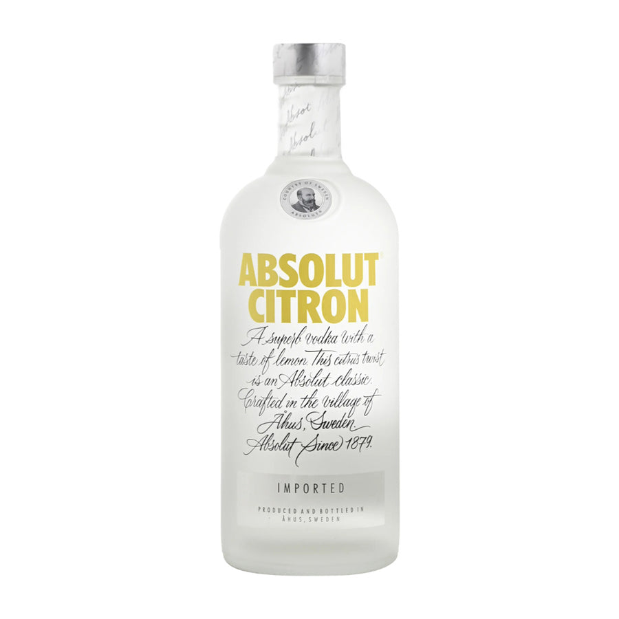 Absolut Citron Vodka (750Ml)