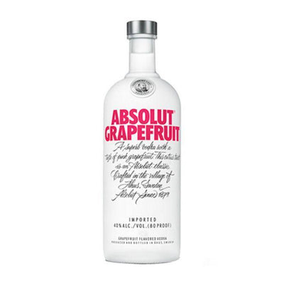 Absolut Grapefruit Vodka (750Ml)