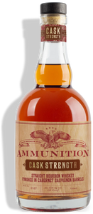 Ammunition Cask Strength Kentucky Straight Bourbon Whiskey Finished In Cabernet Sauvignon Barrels (750Ml)
