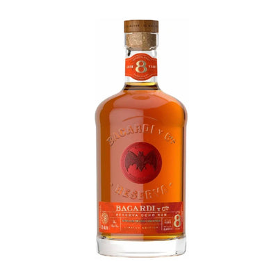 Bacardi Reserva Ocho Rum Sevillian Orange Cask Finish (750Ml)