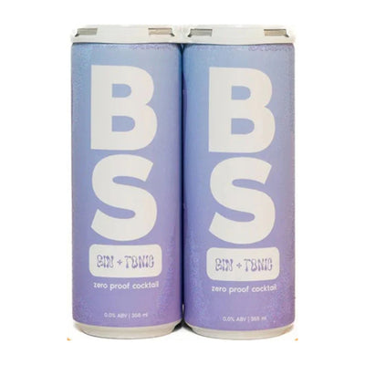 Big Spoon Zero Proof Cocktail: Gin & Tonic (4 Pack)