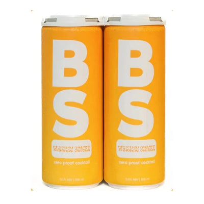 Big Spoon Zero Proof Cocktail: Whiskey Ginger (4 Pack)