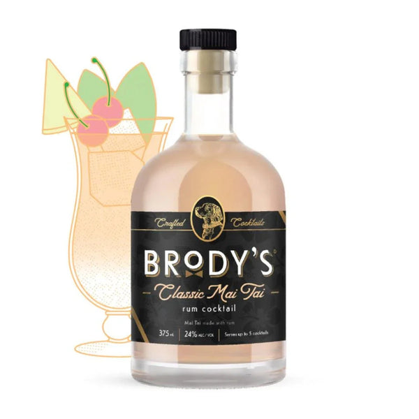 Brody's Classic Mai Tai  - Rum Cocktail (375Ml)