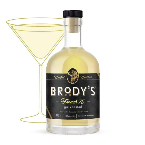 Brody's French 75  - Rtd Gin Cocktail (375Ml)